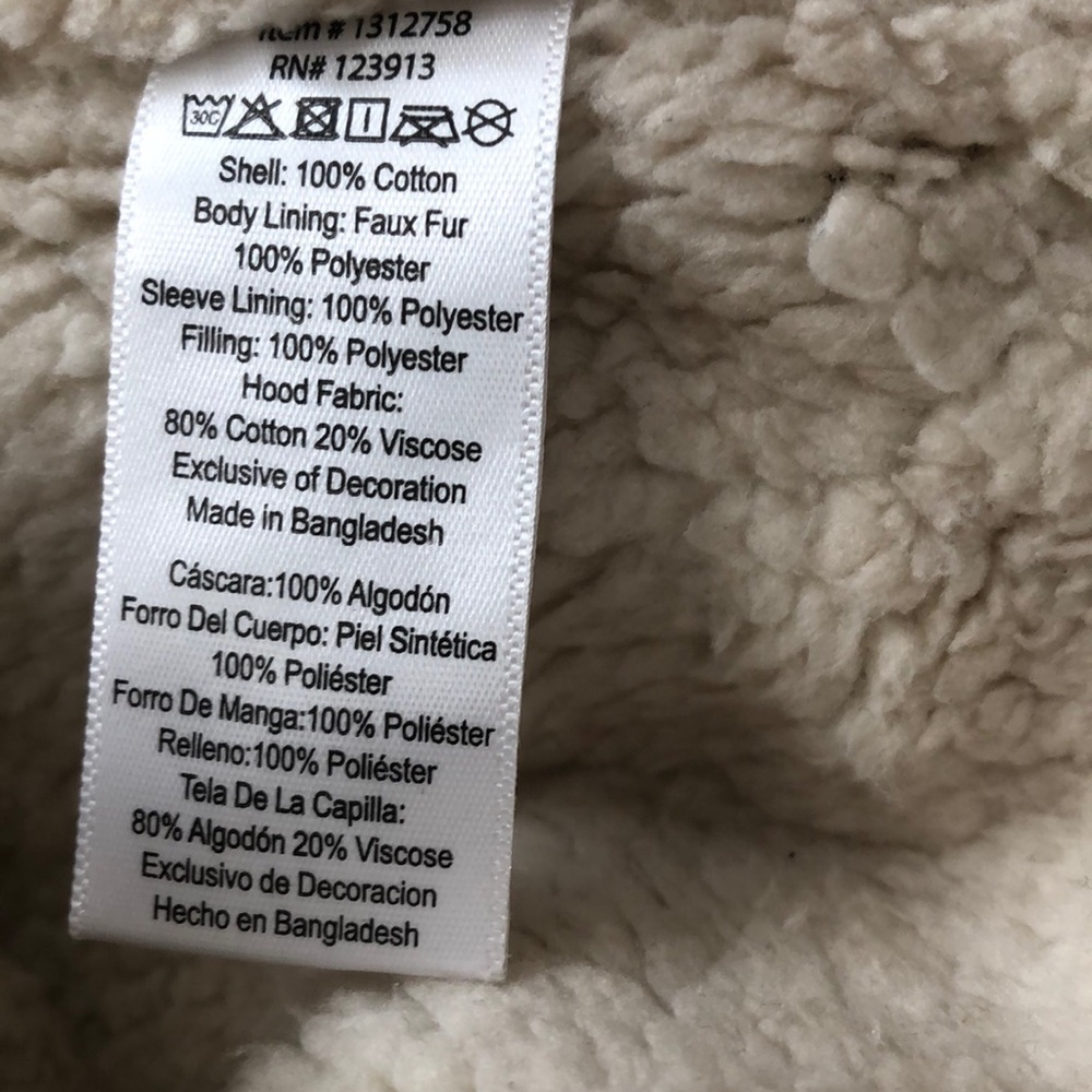 Jachs Men's Sherpa Lined Canvas Shirt Jacket - Picture 8 of 8